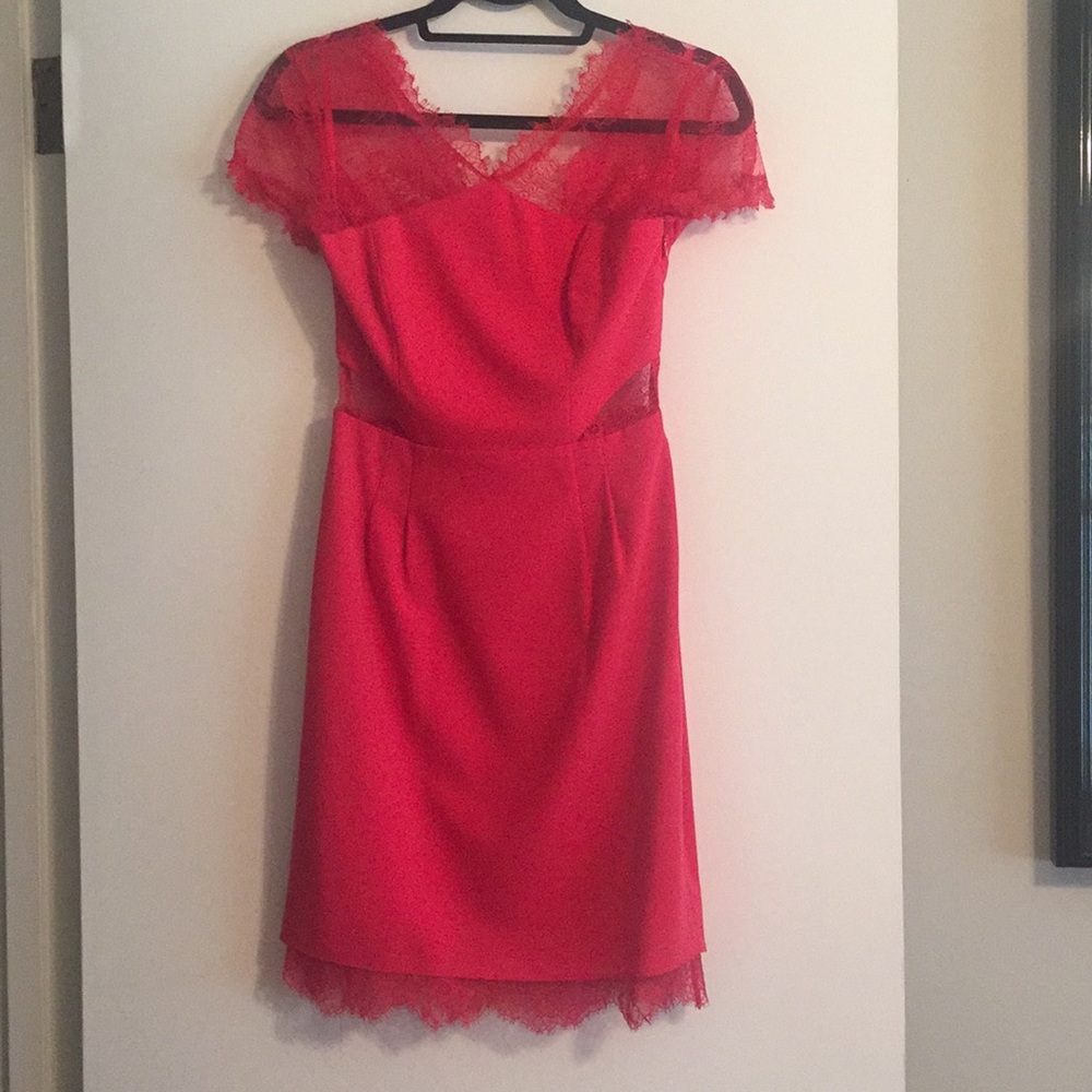 BCBG maxazria red dress